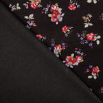 Punto Jersey Cretona Negro - Ribes y Casals