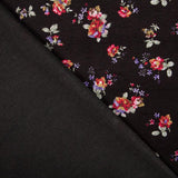 Punto Jersey Cretona Negro - Ribes y Casals