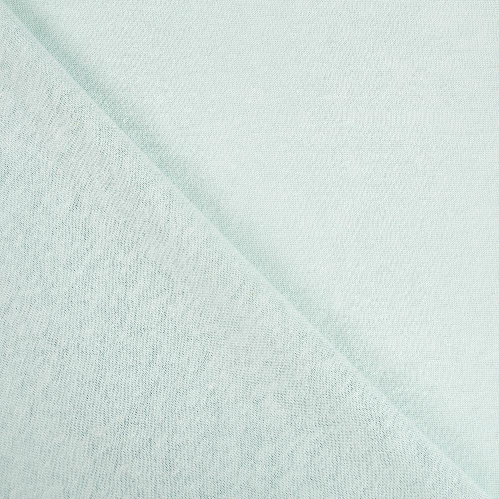 Malha Jersey Linho Verde Água - Ribes y Casals