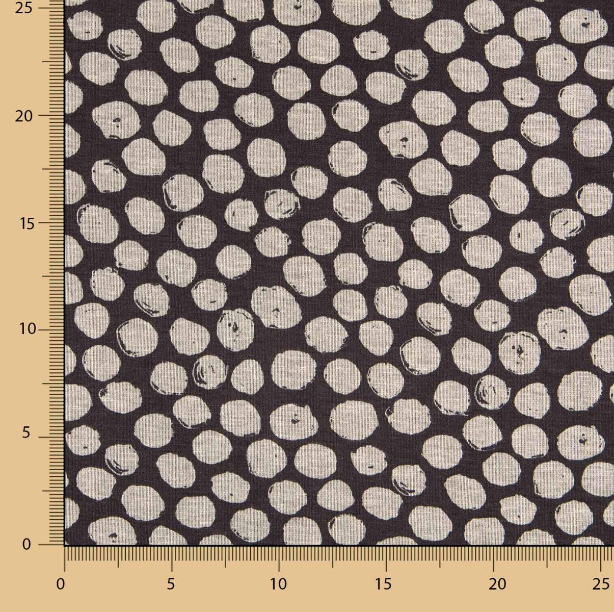 Malha Camisola Bolinhas Preto - Ribes y Casals