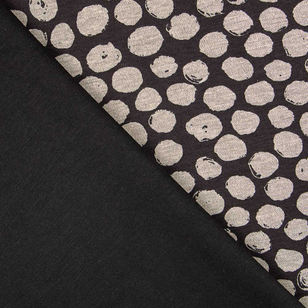 Malha Camisola Bolinhas Preto - Ribes y Casals