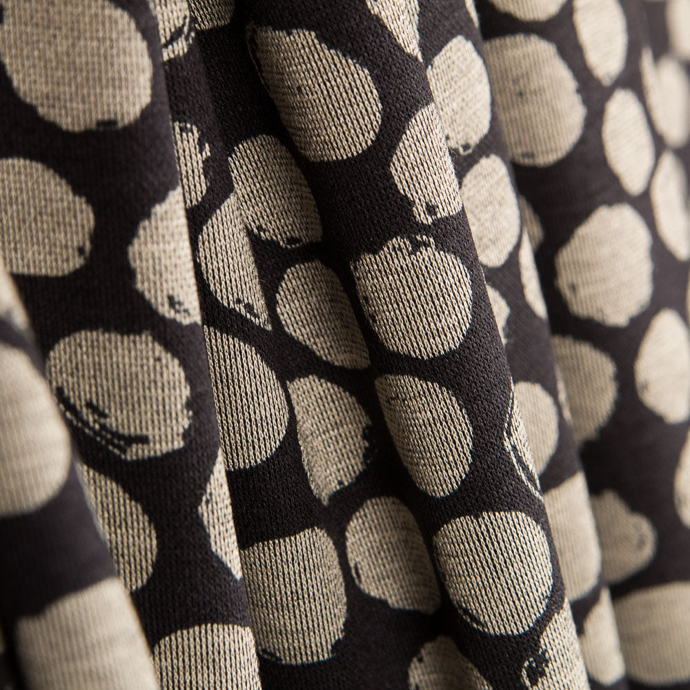 Malha Camisola Bolinhas Preto - Ribes y Casals