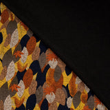 Punto Jersey Viscosa Hojas Otoño - Ribes y Casals