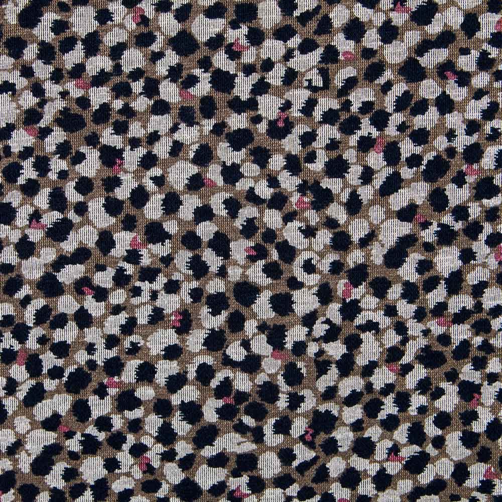 Punto Jersrey Viscosa Moteado Gris - Ribes y Casals