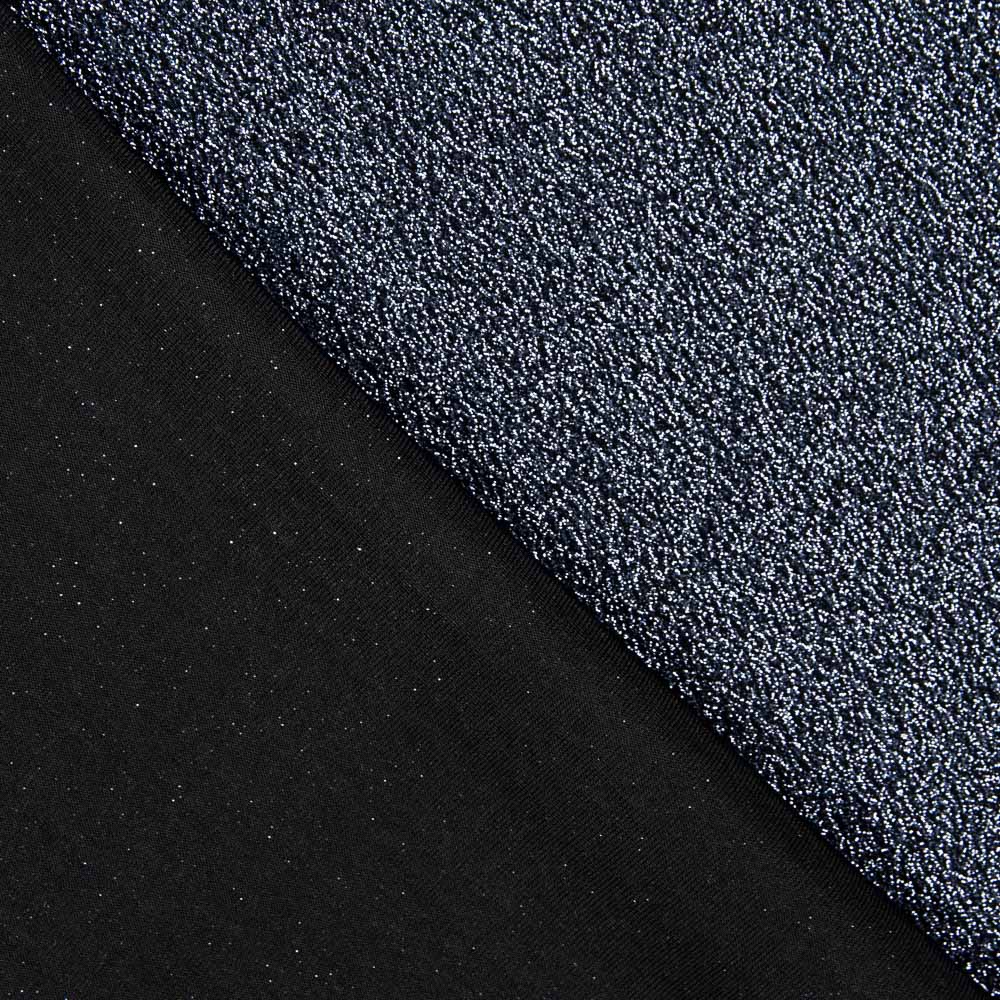 Retal Punto Lamé Brillo Azul 85x140 cm - Ribes y Casals