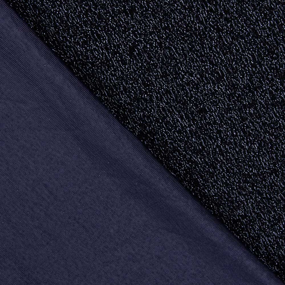 Tricô Lamé Brilhante Marinho - Ribes y Casals