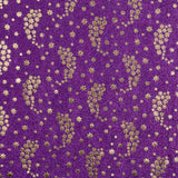 Malha Lamé Púrpura Estrelas - Ribes y Casals