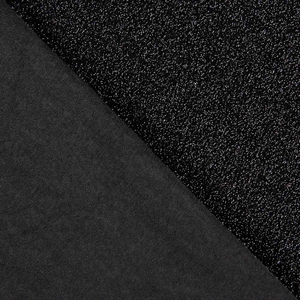 Tricô Lamé Brilhante Preto - Ribes y Casals
