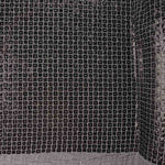 Malha Lamé Prata Xadrez Lantejoulas - Ribes y Casals