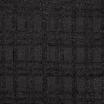 Malha Lã Xadrez Lurex Preto - Ribes y Casals