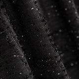 Malha Lã Xadrez Lurex Preto - Ribes y Casals