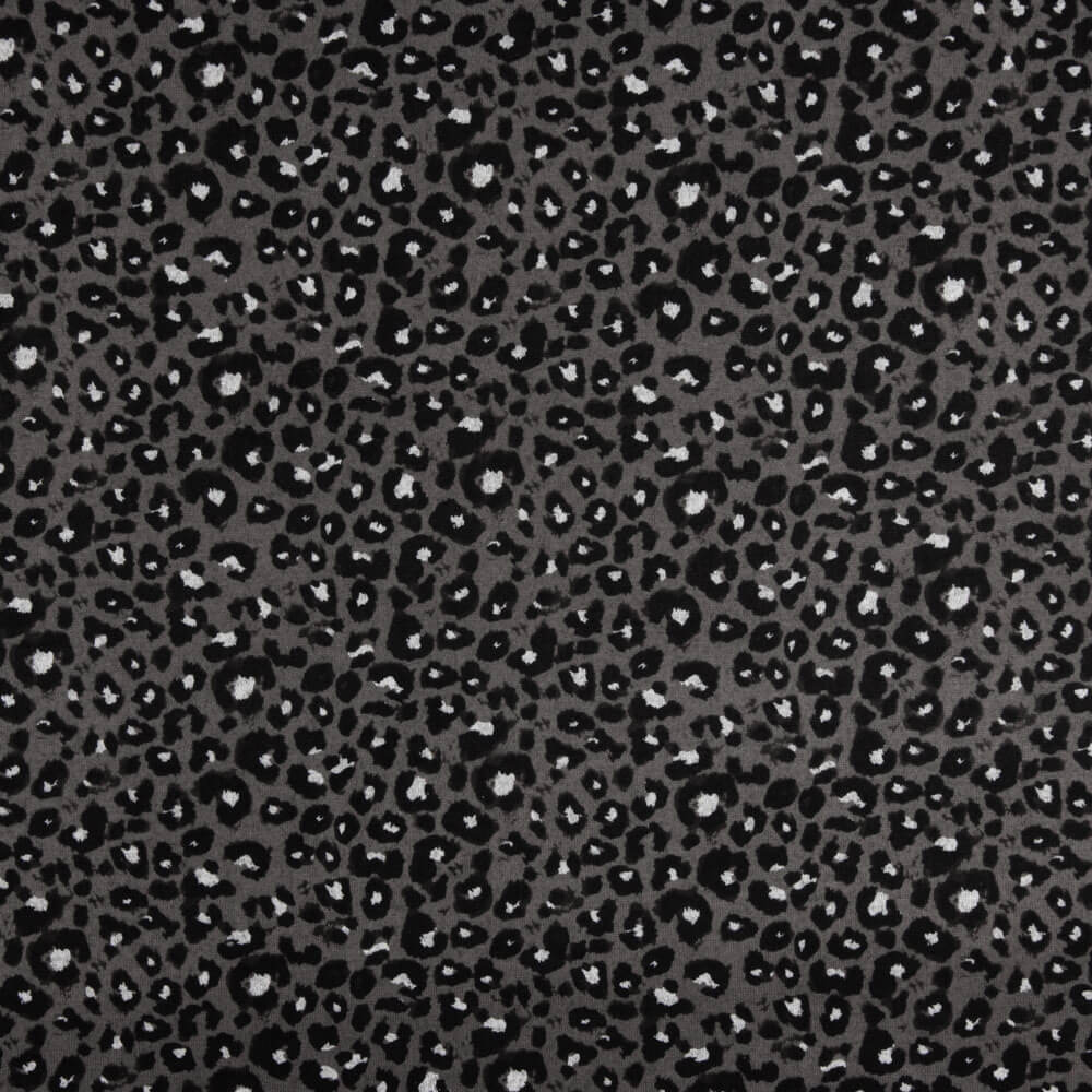 Malha Angora Leopardo Cinza - Ribes y Casals