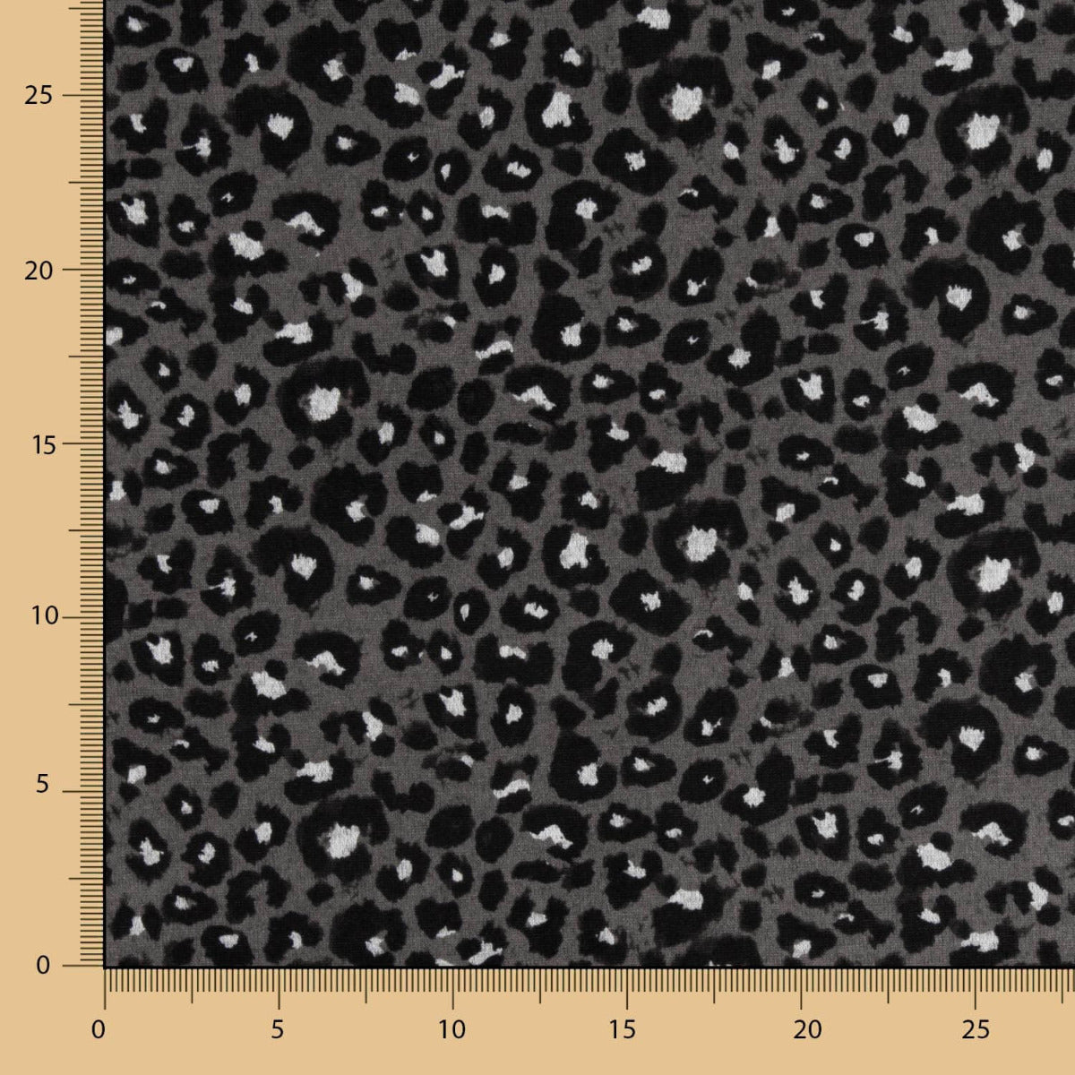 Malha Angora Leopardo Cinza - Ribes y Casals