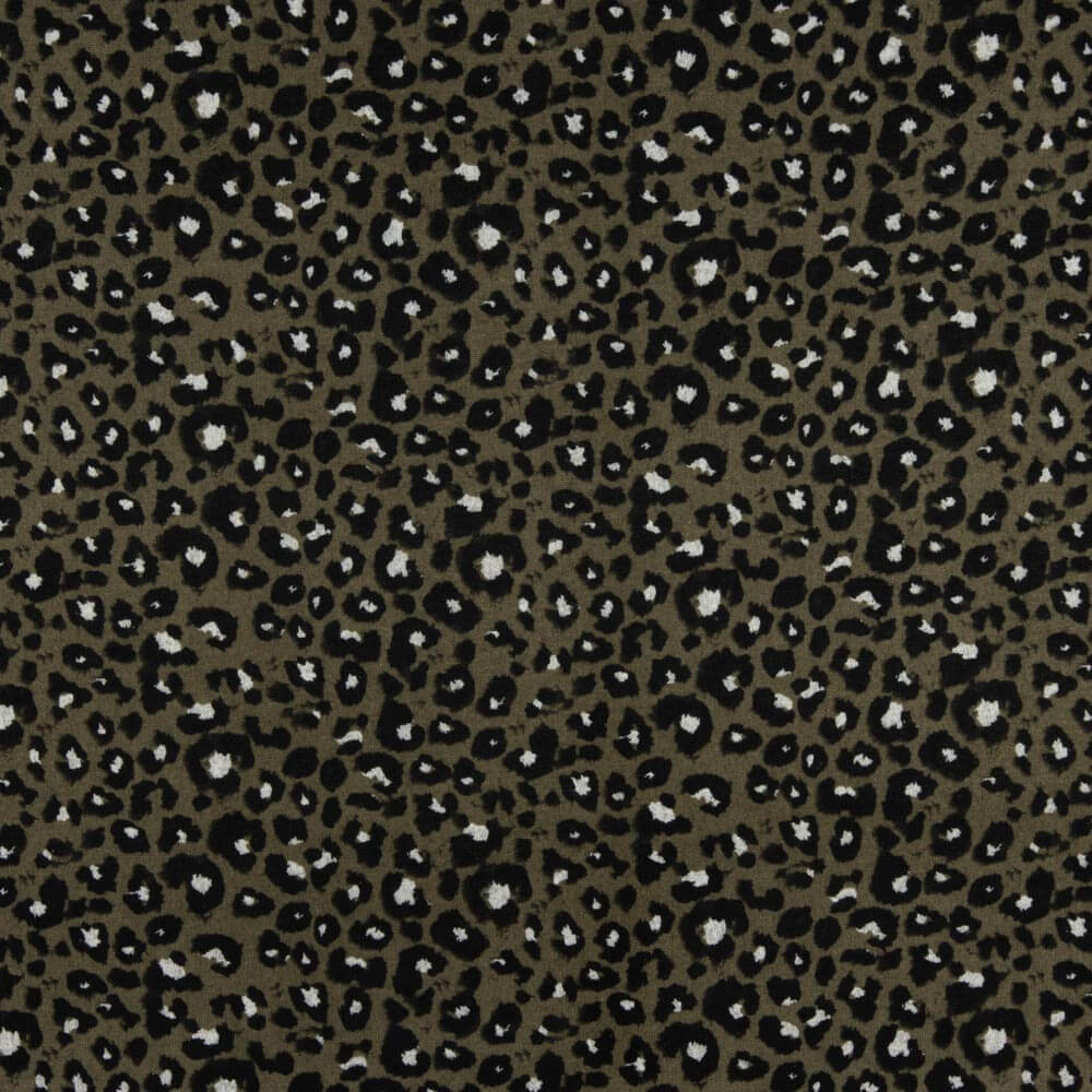 Malha Angora Leopardo Verde - Ribes y Casals