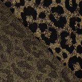 Malha  Lurex Animal Print Gold - Ribes y Casals