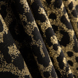 Malha  Lurex Animal Print Gold - Ribes y Casals