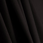 Malha Lycrada Preta Poliéster - Ribes y Casals