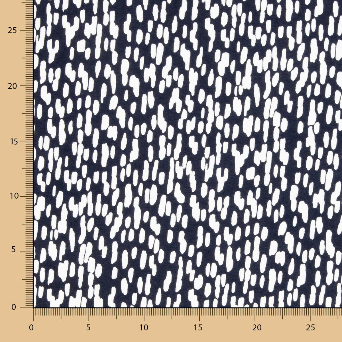 Malha Viscose Salpicada Marinha - Ribes y Casals