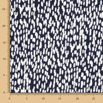 Malha Viscose Salpicada Marinha - Ribes y Casals