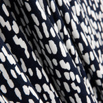 Malha Viscose Salpicada Marinha - Ribes y Casals