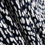 Malha Viscose Salpicada Marinha - Ribes y Casals