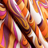 Malha Viscose Paisley Fúcsia - Ribes y Casals