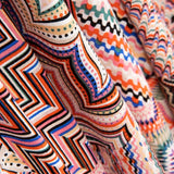 Malha Viscose Chevron Multicolorido - Ribes y Casals