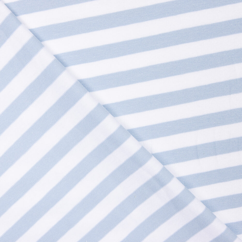 Malha Listrada Maxi Azul Céu - Ribes y Casals