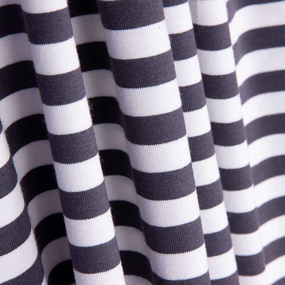 Malha Listrada Maxi Azul Marinho - Ribes y Casals