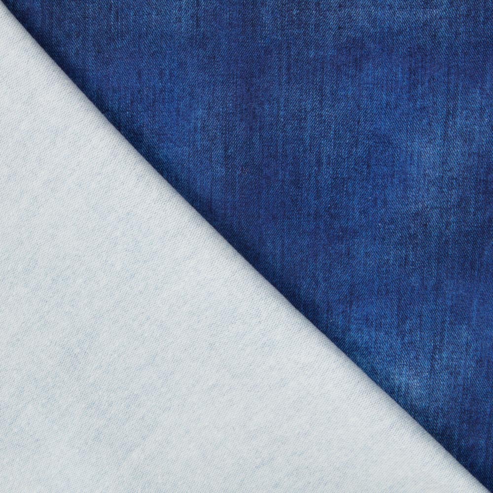 Malha de Pelúcia Denim - Ribes y Casals