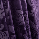 Malha de veludo jacquard com relevo – Roxo - Ribes y Casals