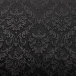 Malha de veludo jacquard com relevo – Preto - Ribes y Casals