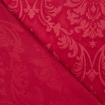Malha de veludo jacquard em relevo – Vermelho - Ribes y Casals