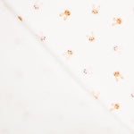 Malha Elástica Coelhinhos Branco - Ribes y Casals