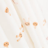 Malha Elástica Coelhinhos Branco - Ribes y Casals