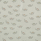 Malha Elástica Dinossauros Verde Oeko-Tex® - Ribes y Casals