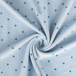 Malha Elástica Estrelas Azuis Oeko-Tex® - Ribes y Casals