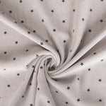Malha Elástica Estrelas Cinza Oeko-Tex® - Ribes y Casals