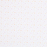 Malha Elástica Flores Branco Oeko-Tex® - Ribes y Casals