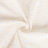 Malha Elástica Gotas Branco Oeko-Tex® - Ribes y Casals