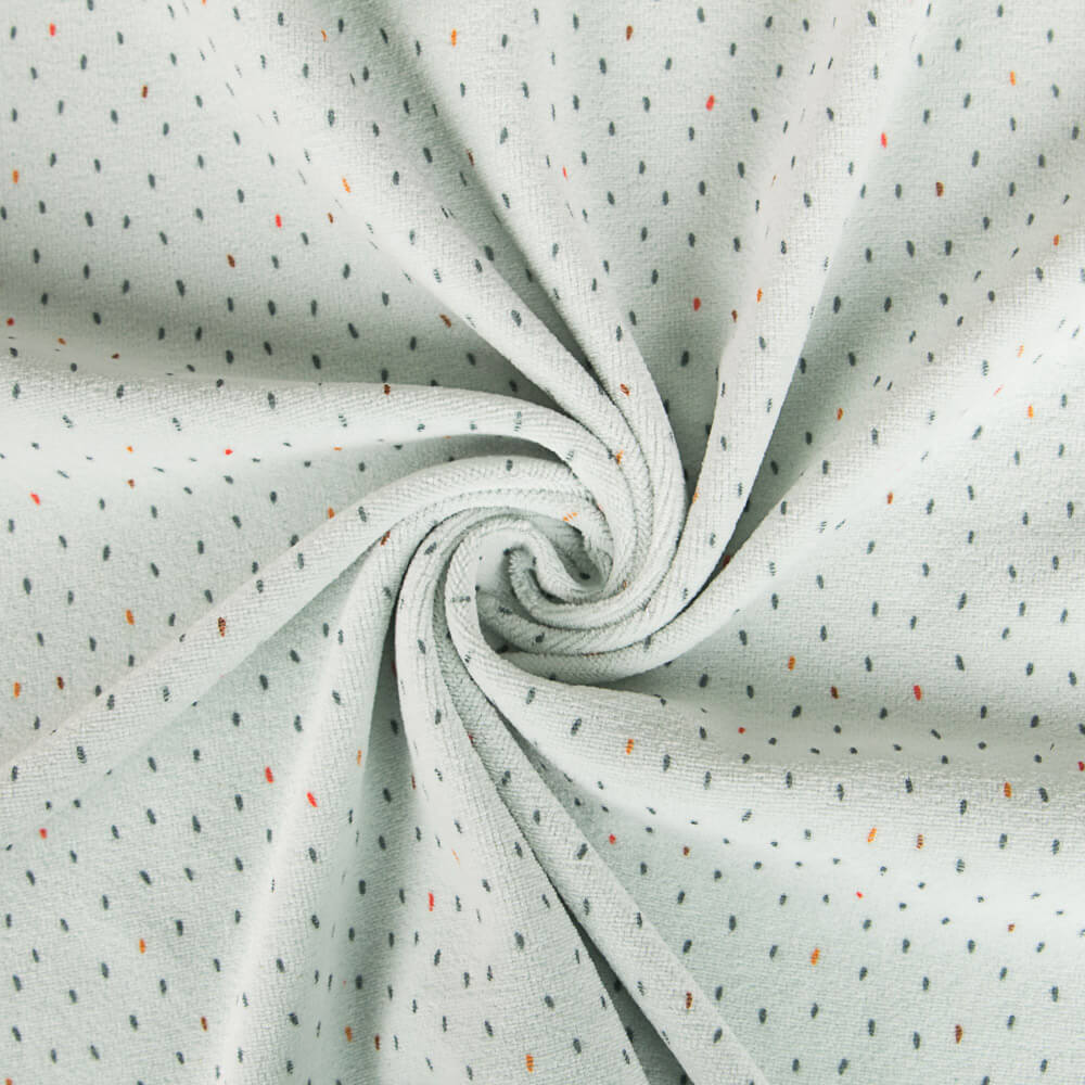 Malha Elástica Gotas Verde Oeko-Tex® - Ribes y Casals