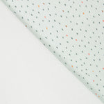 Malha Elástica Gotas Verde Oeko-Tex® - Ribes y Casals