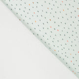 Malha Elástica Gotas Verde Oeko-Tex® - Ribes y Casals