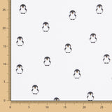 Malha Elástica Pinguins Oeko-Tex® - Ribes y Casals