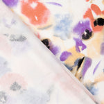 Malha Viscose Floral Aquarela - Ribes y Casals