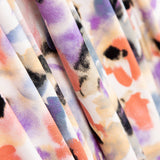 Malha Viscose Floral Aquarela - Ribes y Casals