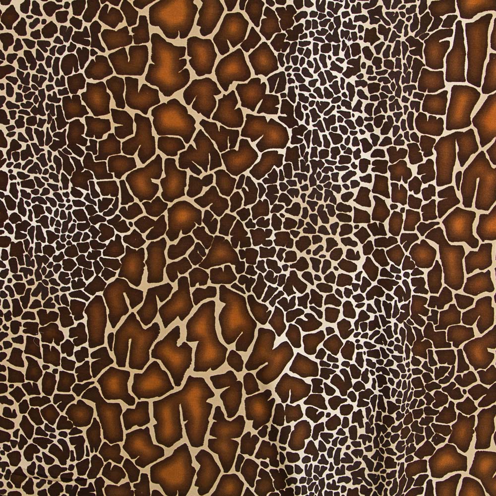 Malha Viscose Animal Castanho - Ribes y Casals