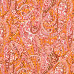 Malha Viscose Paisley Ochre - Ribes y Casals