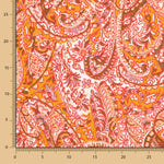 Malha Viscose Paisley Ochre - Ribes y Casals