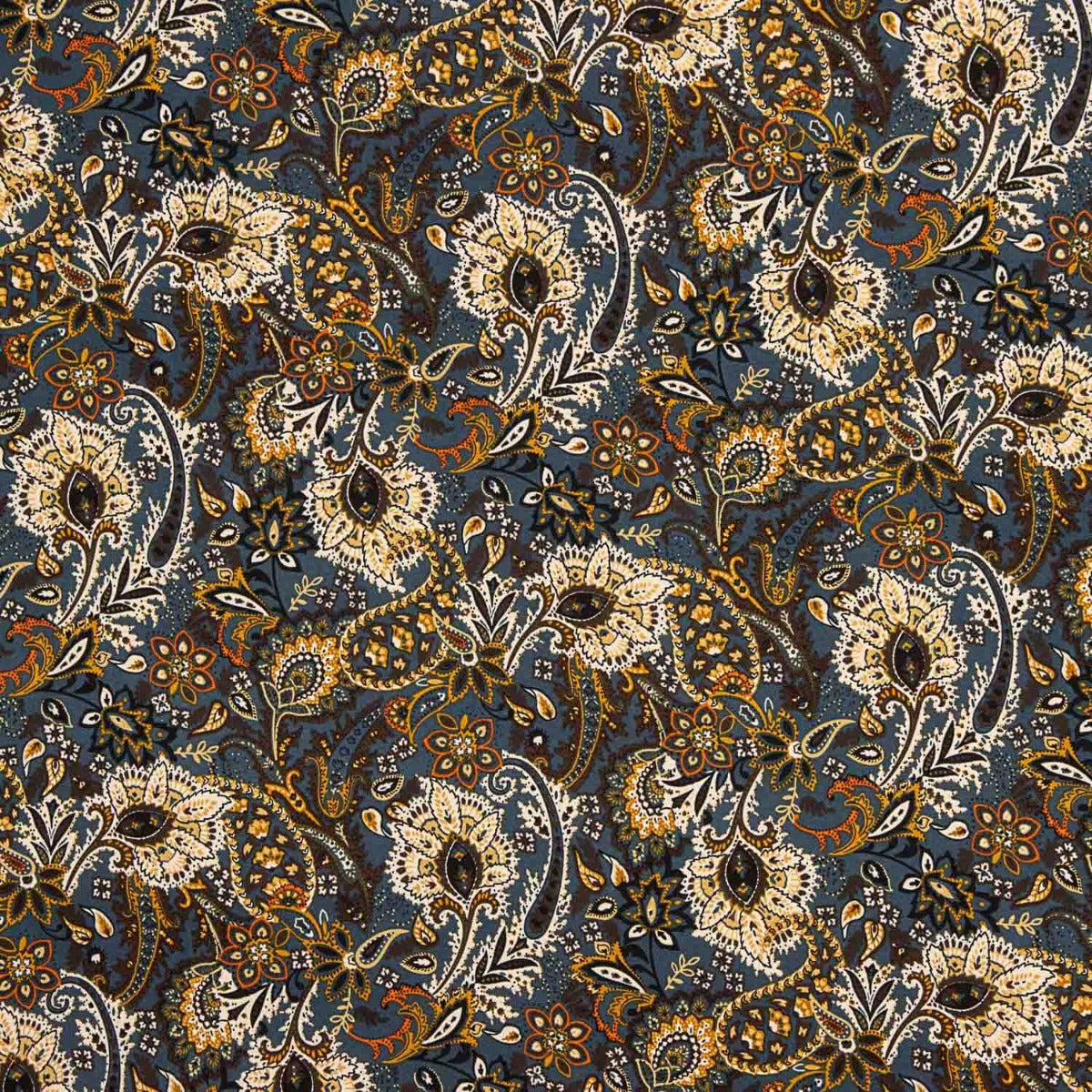 Malha Viscose Cachemire Azulado - Ribes y Casals